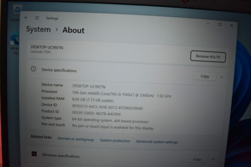 DELL Latitude 7320 13.3"