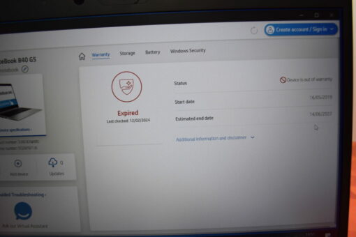 HP Elitebook 840 G5