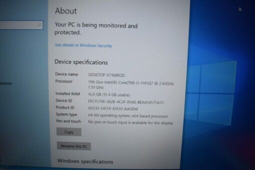 Dell Latitude 5420 14'' i5 11th gen RAM 32GB SSD 512GB Grade A SKU11341