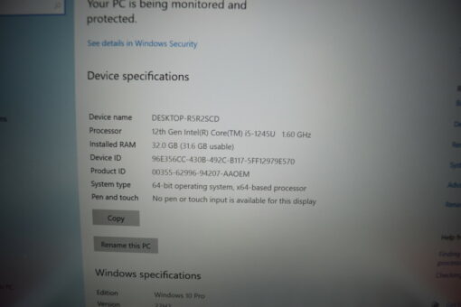 HP Elitebook 840 G9 14" i5 12th Gen RAM 32GB SSD 1TB Grade A- SKU11321 - Image 13