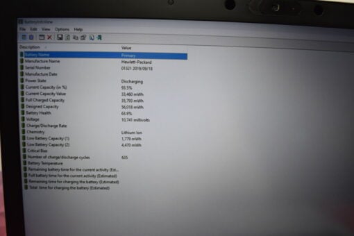 HP Elitebook 850 G5 15.6" i5 8th Gen SSD 256GB RAM 8GB Grade B+ 11381 - Image 15