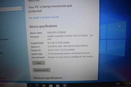 HP Elitebook 830 G5 13.3" i5 8th Gen SSD 256GB RAM 16GB Grade A- 11376 - Image 12