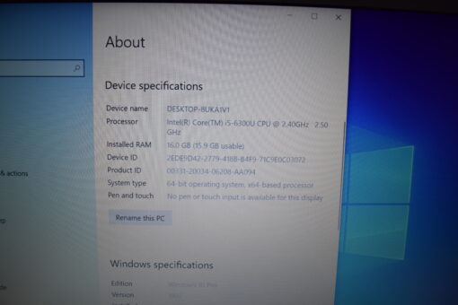 HP Elitebook 840 G3 14" i5 6th gen SSD 512GB RAM 16GB Grade B+ 11330 - Image 11