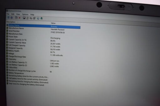 HP Elitebook 850 G5 15.6" i5 8th Gen SSD 256GB RAM 8GB Grade A- 11380 - Image 13