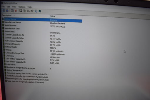 HP Probook 640 G9 14" i5 12th gen RAM 32GB SSD 512GB Grade A- SKU11351 - Image 15