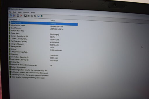 HP Elitebook 850 G5 15.6" i5 8th Gen SSD 256GB RAM 8GB Grade B+ 11365 - Image 17