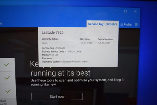 DELL Latitude 7320 13.3" Touch 2in1 i5 11th Gen 512GB SSD 16GB RAM SKU11362 - Image 15