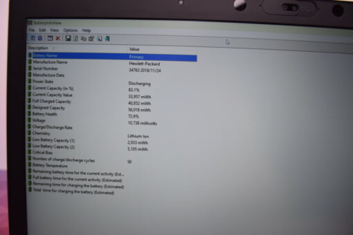 HP Elitebook 850 G5 15.6" i5 8th Gen SSD 512GB RAM 16GB Grade B+ 11368 - Image 14