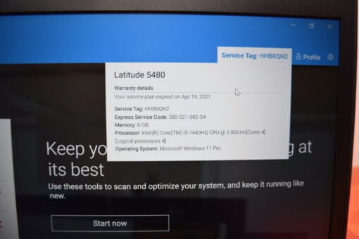 Dell Latitude 5480 14'' i5 7th gen RAM 8GB SSD 256GB Grade B+ laptop SKU11400 - Image 18