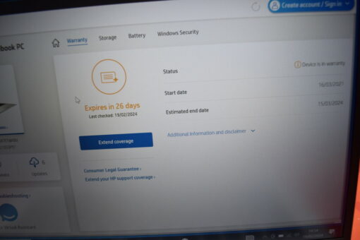 HP Elitebook 830 G7 13.3" i5 10th Gen RAM 16GB SSD 256GB GradeA- laptop SKU11359 - Image 14