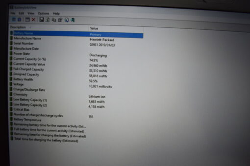 HP Elitebook 850 G5 15.6" i5 8th Gen SSD 512GB RAM 16GB Grade B SKU11372 - Image 16