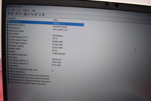 HP Elitebook 830 G7 13.3" i5 10th Gen RAM 16GB SSD 256GB GradeB laptop SKU11361 - Image 15