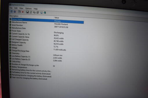 HP Elitebook 850 G5 15.6" i5 8th Gen SSD 512GB RAM 16GB Grade A- SKU11366 - Image 15