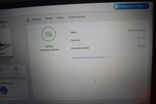 HP Probook 640 G5 14" i5 8th gen RAM 16GB SSD 512GB  Grade B- 11357 - Image 14