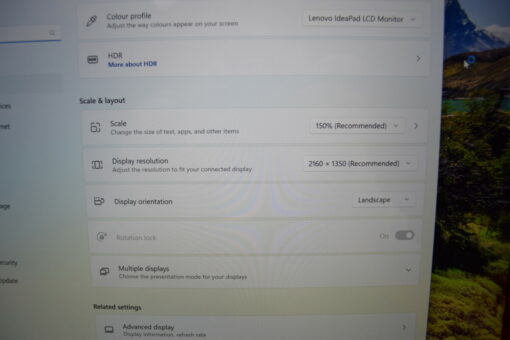 Lenovo Yoga Duet 7 13" i7 10th gen SSD 512GB RAM 16GB Touch GradeB+ SKU11422 - Image 13