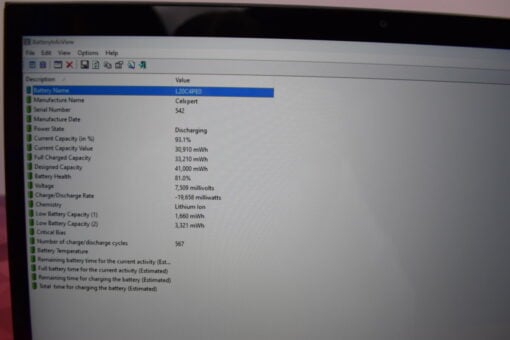 Lenovo Yoga Duet 7 13" i7 10th gen SSD 512GB RAM 16GB Touch GradeB+ SKU11422 - Image 15