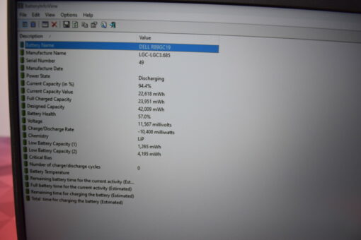 Dell Latitude 5420 14'' i5 11th gen RAM 16GB SSD 512GB GradeB- SKU11444 - Image 15