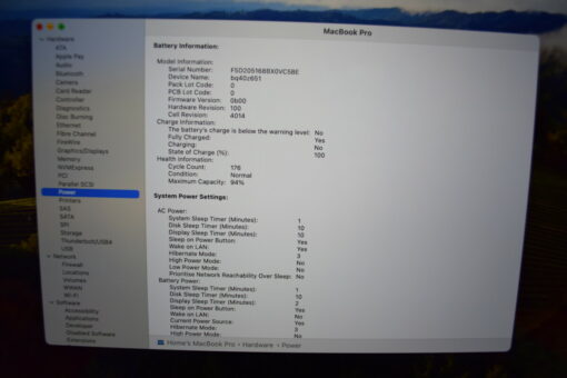 Apple MacBook Pro M1 Max 16" 2021 A2485 RAM 32GB SSD 512GB Grade B 11238 - Image 12