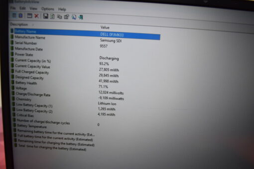 Dell Vostro 5490 14'' i7 10th gen 512 GB SSD 24 GB RAM NVIDIA GradeB- laptop SKU11445 - Image 14
