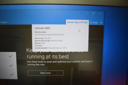 Dell Latitude 5480 14'' i5 7th gen RAM 8GB SSD 256GB Grade B+ laptop SKU11397 - Image 21