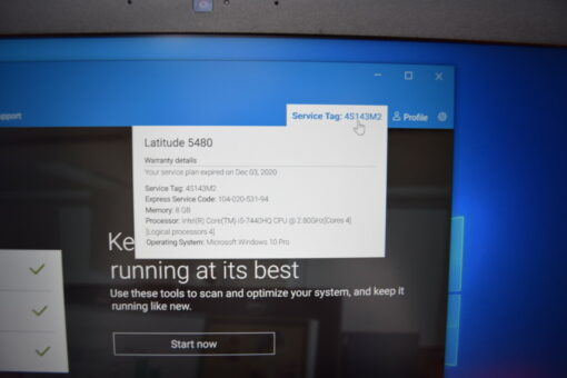Dell Latitude 5480 14'' i5 7th gen RAM 8GB SSD 256GB Grade B+ laptop SKU11401 - Image 21
