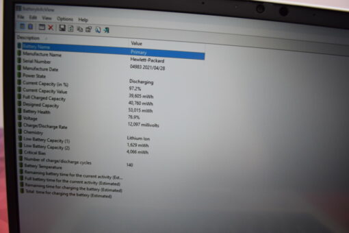HP Elitebook 830 G7 13.3" i5 10th Gen RAM 16GB SSD 512GB GradeB+ laptop SKU11334 - Image 15