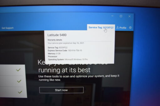 Dell Latitude 5480 14'' i5 7th gen RAM 8GB SSD 256GB Grade B+ laptop SKU11394 - Image 15