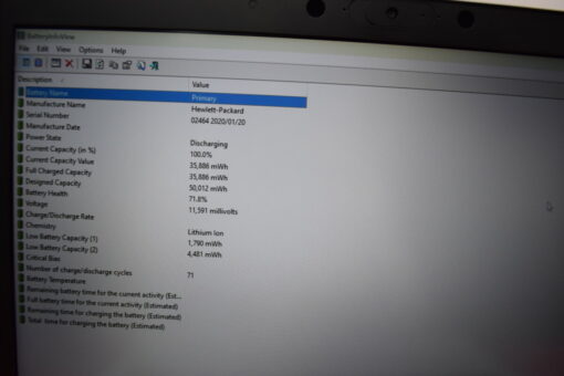 HP Elitebook 840 G6 14" i5 8th Gen RAM 16GB SSD 512GB GradeB+ 11425 - Image 15