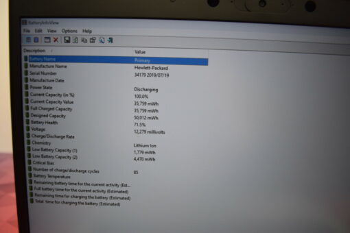 HP Elitebook 840 G6 14" i5 8th Gen RAM 8GB SSD 256GB Grade B+ 11391 - Image 15