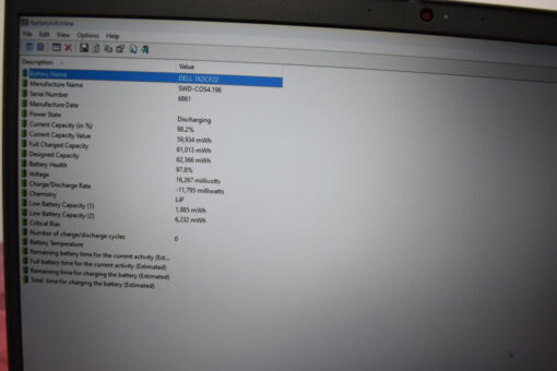Dell Latitude 5520 15.6" i5 11th gen SSD 512GB RAM 16GB GradeB+ SKU11423 - Image 15