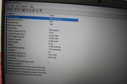 Dell Latitude 5420 14'' i5 11th gen RAM 16GB SSD 512GB GradeB+ SKU11420 - Image 15