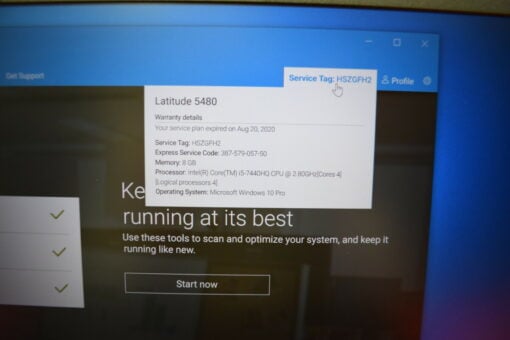 Dell Latitude 5480 14'' i5 7th gen RAM 8GB SSD 256GB Grade A- laptop SKU11396 - Image 14