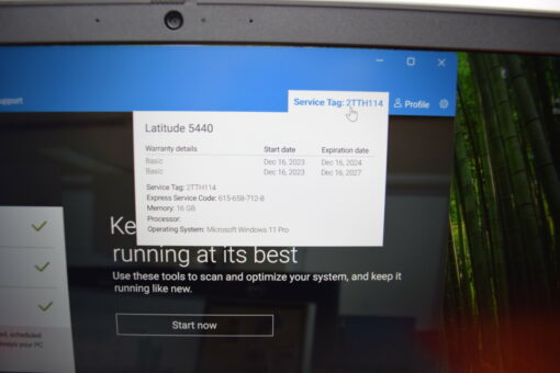 Dell Latitude 5440 14'' i5 13th gen RAM 16GB SSD 256GB laptop GradeA- SKU11485 - Image 16