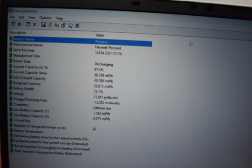 HP Elitebook 840 G8 14" i5 11th gen RAM 32GB SSD 512GB warranty Grade A- 11504 - Image 15
