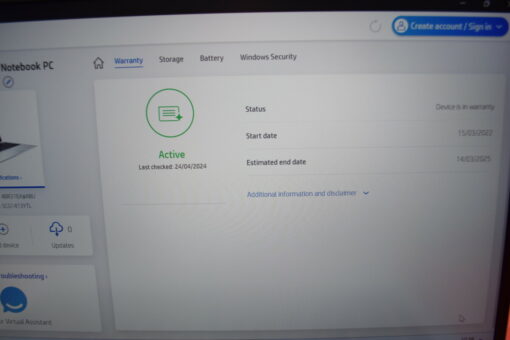 HP Elitebook 840 G8 14" i5 11th gen RAM 16GB SSD 512GB warranty laptop SKU11526 - Image 14