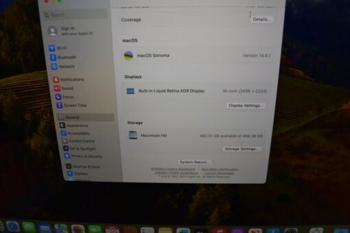 Apple MacBook Pro M1 Max 16″ 2021 A2485 RAM 32GB SSD 512GB 3 BATTERY CYCLES ONLY - Image 12