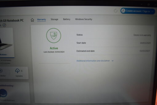 HP EliteBook 640 G9 14" i5 12th gen RAM 16GB SSD 512GB laptop SKU11514 - Image 16
