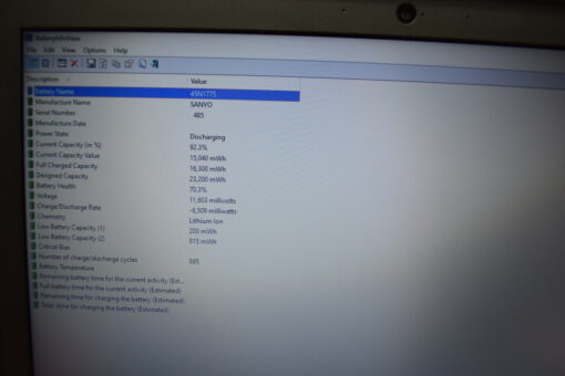 Lenovo ThinkPad x270 12.5" i5 6th gen SSD 256GB RAM 8GB Grade B- laptop SKU11508 - Image 14