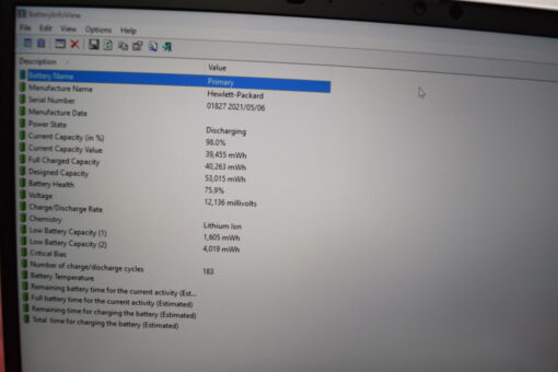 HP Elitebook 840 G7 14" i5 10th Gen SSD 1TB RAM 32GB Laptop SKU11529 - Image 15