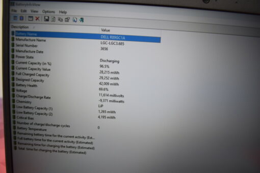Dell Latitude 5420 14'' i5 11th gen RAM 16GB SSD 512GB GradeB+ SKU11491 - Image 15