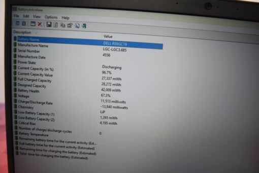 Dell Latitude 5420 14'' i5 11th gen RAM 32GB SSD 1TB Grade A- SKU11492 - Image 18