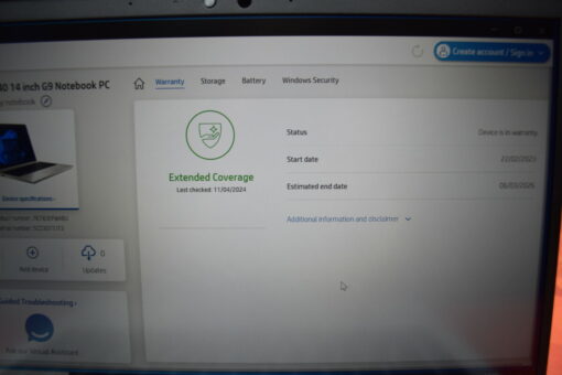HP Probook 640 G9 14" i5 12th gen RAM 16GB SSD 512GB laptop GradeA- 11470 - Image 15