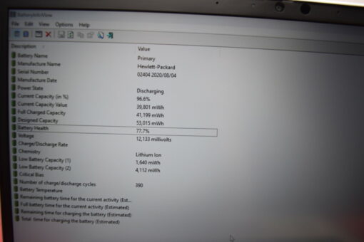 HP Elitebook 830 G7 13.3" i5 10th Gen RAM 16GB SSD 256GB GradeB- laptop SKU11481 - Image 15