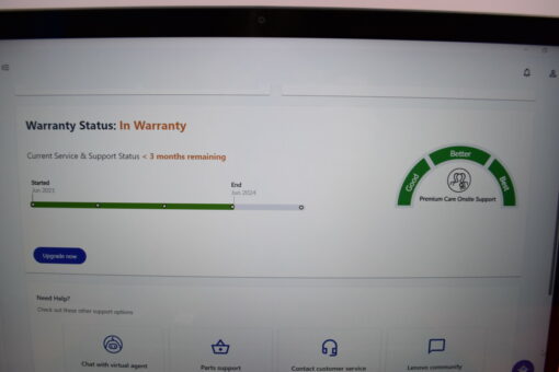 Lenovo Yoga Duet 7 13" i7 10th gen SSD 512GB RAM 16GB Touch GradeB+ SKU11494 - Image 16
