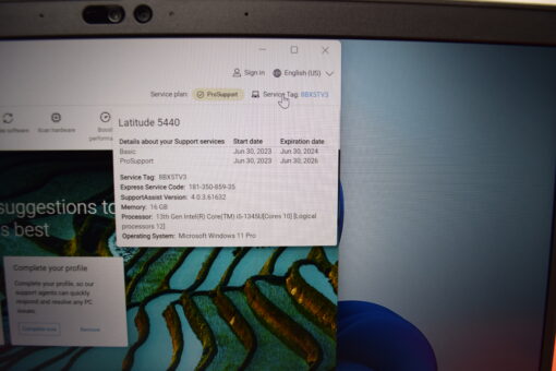 Dell Latitude 5440 14'' i5 13th gen RAM 16GB SSD 256GB laptop SKU11546 - Image 14