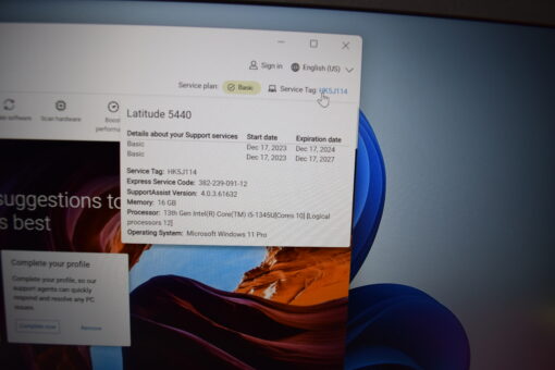 Dell Latitude 5440 14'' i5 13th gen RAM 16GB SSD 256GB laptop SKU11522 - Image 16