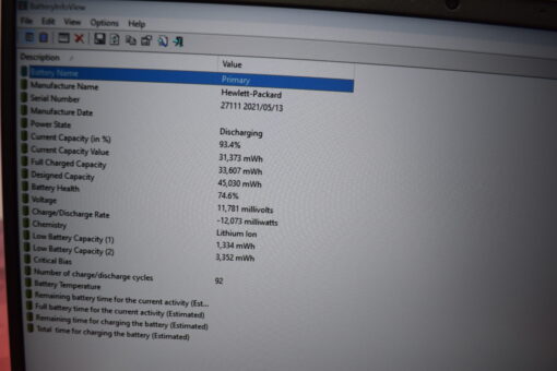 HP Probook 640 G8 14" i5 11th gen RAM 16GB SSD 512GB warranty Grade B 11473 - Image 15
