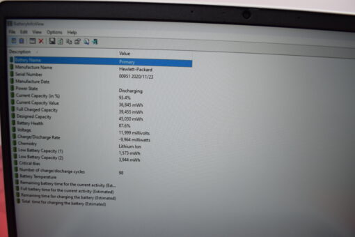 HP Probook 640 G8 14" i3 11th gen RAM 16GB SSD 512GB warranty Grade B 11535 - Image 15