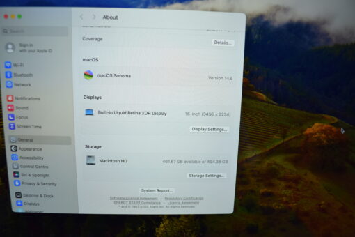 Apple MacBook Pro M1 Max 16" A2485 10 CORES CPU / 24 CORES GPU RAM 32GB SSD 512GB Laptop SKU11581 - Image 11