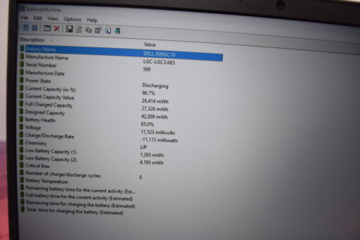 Dell Latitude 5420 14'' i5 11th gen RAM 16GB SSD 512GB Laptop SKU11547 - Image 15